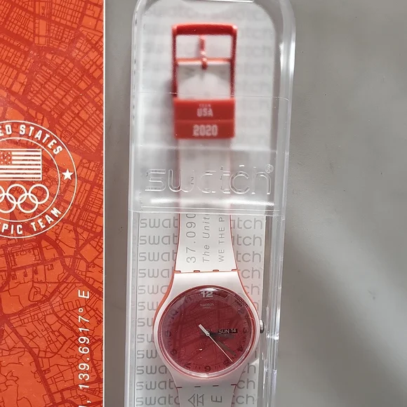 NWT Swatch 2020 Tokyo Olympic United States one team - Picture 4 of 11